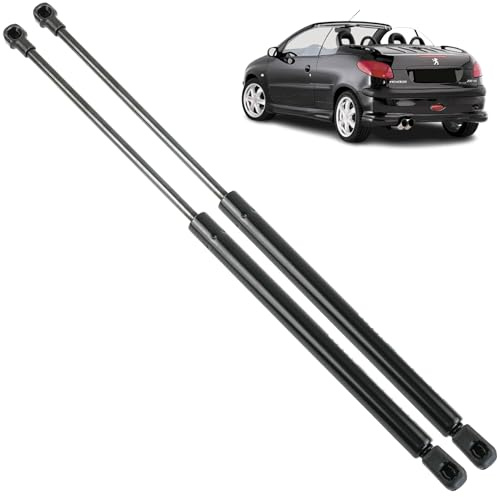 2 verins de coffre compatibles pour 206 CC (2000-2008) Vérins de hayon | 8731F2, 9637115080