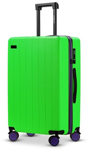 ETERNITIVE - Koffer Reisekoffer Hartschale aus ABS |Reisetrolley Leicht mit 4 Zwillingsrollen 360° | Gepäck mit TSA-Schloss