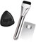 3 Pcs Make Up Spatula Tool Including Mixing Palette,powder puff,Palette Tray,Foundation Accessories Set for Women Girl Korean Makeup Cosmetic Spatula Tool