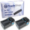 2X Trade-Shop Premium Li-Ion Akku 36V / 6000mAh ersetzt Hilti ersetzt B36 B36/3.9 B36V 2203932 418009 für Bohrhammer Schlagbohrmaschine Akkuschrauber Bohrmaschine