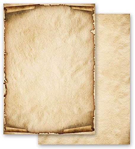20 Blatt Briefpapier Antik & History OLD STYLE - DIN A4 Format - Paper-Media