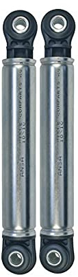 2x Stoßdämpfer Dämpfer Federbein Aufhängung Schwingungsdämpfer ShockAbsorber Federkolbendämpfer Waschmaschine passend wie Miele 2102798 2102799 für Serie 400 700 800 900 5080 5100 5190 5191 5240 5320