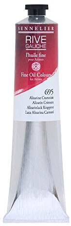 Sennelier : Rive Gauche : Oil Paint : 200ml : Alizarin Crimson