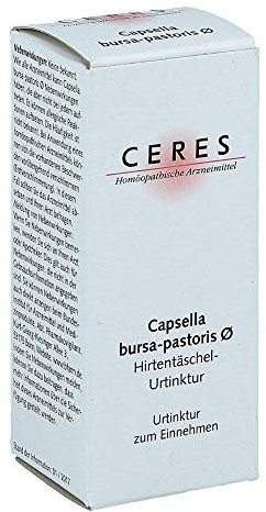 Ceres Capsella bursa-pastoris Urtinktur 20 ml