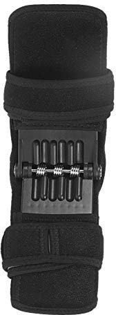 DEWIN Rodilleras de Apoyo para Las Articulaciones, Rótula de Refuerzo de La Rótula Soporte de Rodilla para Elevación de La Primavera para La Sentadilla con Alpinismo