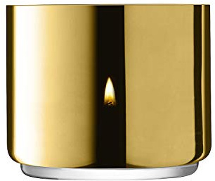 LSA KR01 Karat Teelichthalter H7 cm Gold