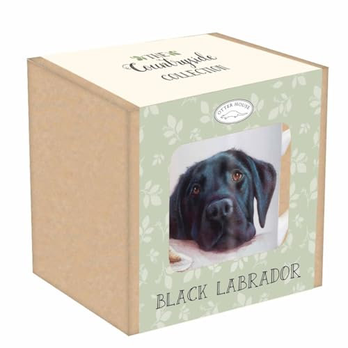 Otter House Black Labrador Mug