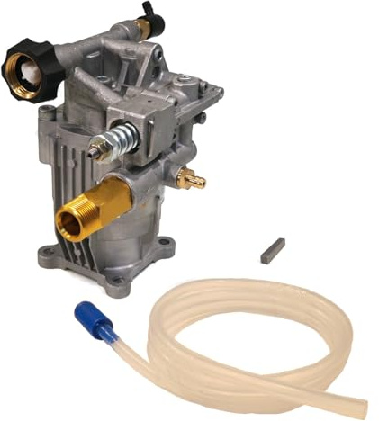The ROP Shop - Albero da 3/4, testa in alluminio, sostituzione pompa orizzontale per idropulitrice con 3000 PSI e 2,5 GPM, con chiave inclusa