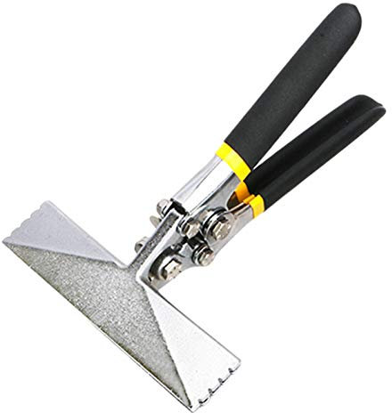 Schweißer Gripzange, Multifunktions Klappzange Elektriker Dichtkanten Breitmaul Flachbacken Gripzange Breit Schweißerzange Falzzange Gripzange Karosserie Klemmzange (Stahl,150mm Biegezange)