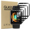 Ash-case【4 Piezas Protector de Pantalla de Vidrio Templado para Xiaomi Mi Watch Lite [Anti-Oil], [Anti-Bubble], [3D Full Cover], [Anti-Scratch]
