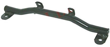 AEspares Front Number Plate Studs Fog Light Stay Holder Bar Black Suitable For Royal Enfield