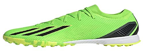 adidas Unisex X Speedportal.3 Turf Soccer Shoe, Solar Green/Solar Red/Solar Yellow, 7 US Men