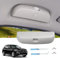LUWU Kompatibel mit BMW X1 X2 X3 X5 1er 3er 5er 7er Auto Sonnenbrillenhalter Auto Brillenhalter,Sonnenbrillenhalterung Brillenetui Innenraum Zubehör,Auto Glasses Case Holder Brillenetui(Grau)