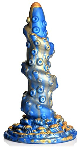 XR Brands Silikondildos-AH108 Silikondildos Blue 21.2 cm