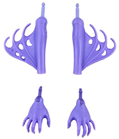 Ersatzteile für Monster High Doll DHB53 - Great Scarrier Reef Glowsome Ghoulfish Clawdeen Wolf Puppe - Ersatzarme und Hände
