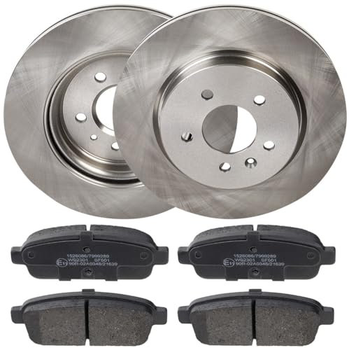 RIDEX 3405B1799 Bremsenset Hinten Belüftet 315mm - Bremsen Set mit Bremsscheiben und Bremsbeläge Satz