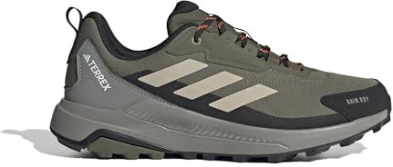 adidas Terrex Anylander Rain.RDY Hiking Shoes, Scarpe da Trekking Uomo, Olive Strata/Wonder Beige/Core Black, 47 1/3 EU