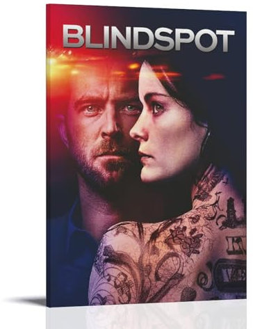 MUTYNE Blindspot Film Art Poster Dekorative Malerei Leinwand Wandkunst Wohnzimmer Poster Schlafzimmer Malerei 12x18inch(30x45cm)