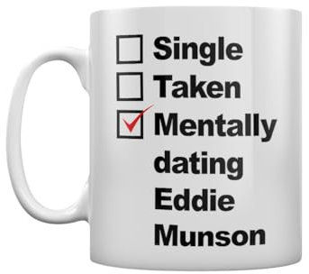 Grindstore Geistige Datierung Eddie Munson Tasse