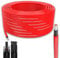 Solarkabel Solarleitung 75m 6mm² Photovoltaik PV Kabel + 10 Stecker Rot