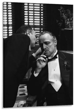 Klassisches Gangster-Filmposter Der Pate (17) Kunstwerke Leinwand Poster Wandkunst Drucke Home Modern Decor 60 x 90 cm