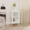 CKioict Buffetschrank modern Küchenschrank Vitrinenschrank Sideboard 38x35x70 cm Metall und Glasfür Küche, Wohnzimmer, Esszimmer