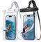 JOYROOM 2024 【Lot de 2】 Pochette Etanche Smartphone IPX8 Pochette Telephone Portable pour iPhone 15 14 13 12 Pro Max XS Samsung S24/S23, 7 Pouces, Noir + Blanc