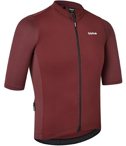 GripGrab Ride Radsport Kurzarmtrikot - Sommer Rennrad & MTB Fahrradtrikot | Herren Radtrikot mit UPF 50 UV-Schutz, Active Fit Passform, 3 Rückentaschen und durchgehendem YKK-Reißverschluss für Gravel