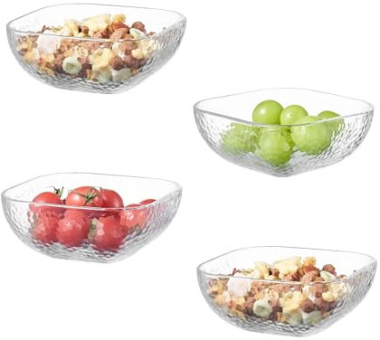 Eden & Willow Glass Serving Bowl (4, 500 ml)