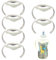 Poignées de Biberon,Poignée en Plastique Standard,Porte-Bouteilles D'allaitement pour Bébé,Poignée pour Porte Biberon,Poignée pour Biberon,Poignée de Biberon Universelle,Petite Prise en Main,6pcs