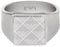 Emporio Armani EGS31360409 Bague en Acier inoxydable Avec Logo Aigle Pour Homme Argenté, Acier inoxydable, Aucune Pierre précieuse