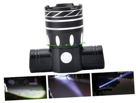 Anneome Charging Bike Light 3 Modes Led Headlight Waterproof Lightweight for Cycling Hiking Camping