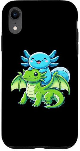 Hülle für iPhone XR Anime Kawaii Axolotl Dragon