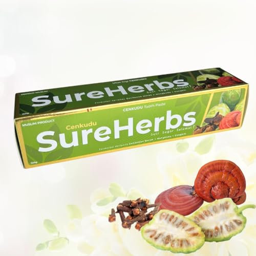 Dentifrice naturel aux clous de girofle, Noni et champignon Ganoderma | Naturel Enrichi en Reishi Ganoderma | Bonne haleine fraiche | Dents blanches