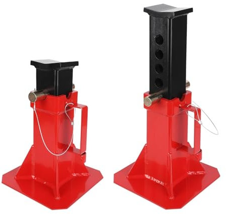 RVIFY Floor Jack Heavy Duty Car Jack Stand, Heavy Duty Pin Type Professional Car Jack Stand with Lock, Adjustable Height Farm Jack(22 Ton)