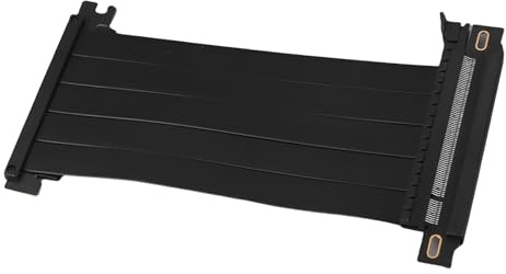 Generic Graphics Card Extension Cable, Flexible and Stable Plug and Play PCIE 4.0 X16 Extender Riser Cable High Speed ​​RX 7500 RX 7800 XT RTX 4060 (20cm)