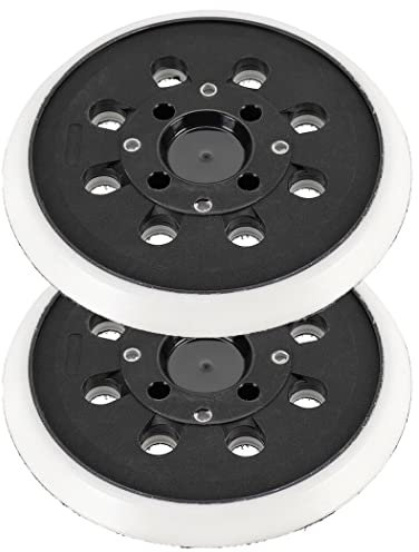 Pour ponceuses orbitales Bosch PEX 300AE 400AE 4000AE - Lot de 2 tampons de rechange de 125 mm