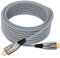 Ploiwue Cavo ottico HDMI 8K 100m nylon intrecciato attivo AOC 2.1cable 48Gbps ultra ad alta velocità cavo Funzione per HDTV/Projec tor Home Theatre Gaming box lettore Blu ray