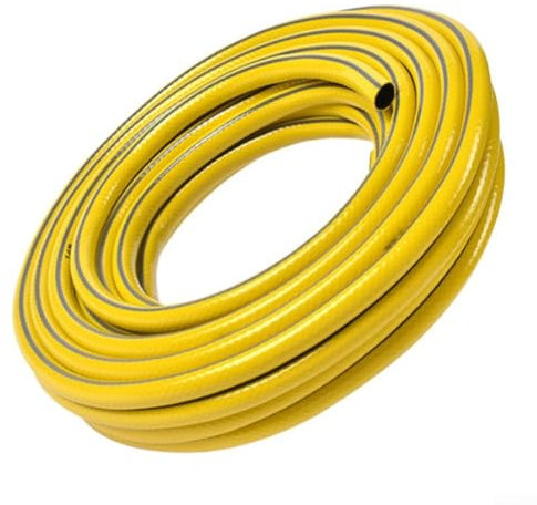 Tubo dell'acqua da giardino in PVC, morbido, ispessito e soluzione per lavaggio auto, per tutte le stagioni, tubo flessibile in PVC, per giardinaggio e lavaggio auto, per prestazioni tutto l'anno (5 m