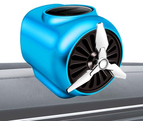 Diffuseur D'air Pour Voiture,Clip Pour Sortie Climatisation - Décoration Olfactive À Hélice, Éliminateur D'odeurs Solaire Pour Voiture Et Maison