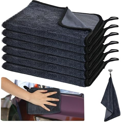 YYTECH Shiny Bath XXL Trockentuch 6 Stück Fast Dry Mikrofasertuch Trockentuch 40x60cm Shiny Wipes Tücher Original zum Wasser Abziehen in Dusche und Bad, Verschiedene Anlässe