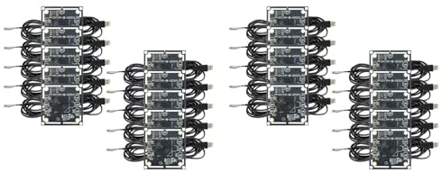 Aboiled New 20Pcs 100 Degree Camera Module 1MP OV9732 1280x720 USB Free Driver Manual Focus, with 2 Meter Cable for WinXP/7/8/10