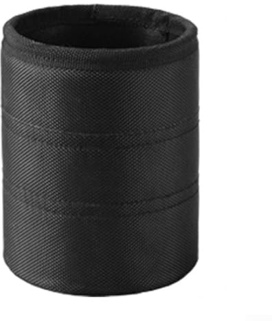 Große Kapazität Nagel Gadget Kit Tasche mit Metalleinsatz Aufbewahrung Nylon Plus 135 x 110 mm für Werkzeuge Verschleißfeste Schreibwaren Tasche Schwarz Compat (A)