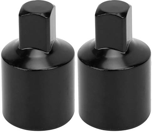 Jeffergarden Socket Adapter High Carbon Steel Ratchet Wrench Converter 1 2 to 3 8 2 Pack Glossy Anti Rust Coating Precise Fit Easy Install for Mechanics Garage Screw Tightening