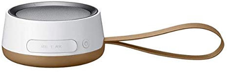 Samsung Scoop Enceinte Portable sans Fil avec Connexion Bluetooth Blanc/Brun EO-SG510CDEG