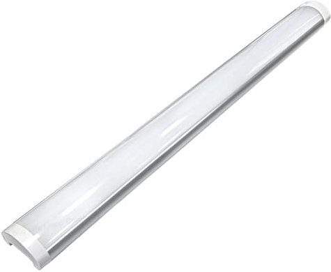 Long Life Lamp Company 60w 5ft Ultra Slim LED Batten Tube Light Surface Mount or Suspended Hanging Light Tube Replacement 6000k Cool White