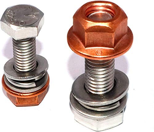 Vis Échappement Kit M8 et M10 Jeu de Vis pour Échappement Flanschverbindungen - 5 Pièces, M8x30