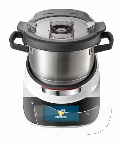 BROTECT Schutzglas für Bosch Cookit Schutzfolie Made in Germany Panzer Folie Glas Displayschutz [Extrem Kratzfest 9H, Anti-Fingerprint,Transparent]