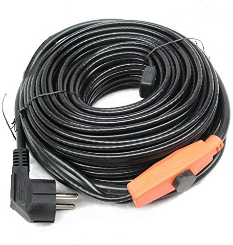 Câble de décongélation AWZ - 18 m - Câble chauffant - Câble chauffant - Câble chauffant - Câble de chauffage de gouttière