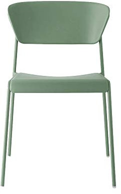 SCAB DESIGN Stuhl Modell Lisa Go Green Set 2 und 4 Stück - erhältlich in 3 Farben - Stuhl 60% recycelt (Olivgrün, 4)